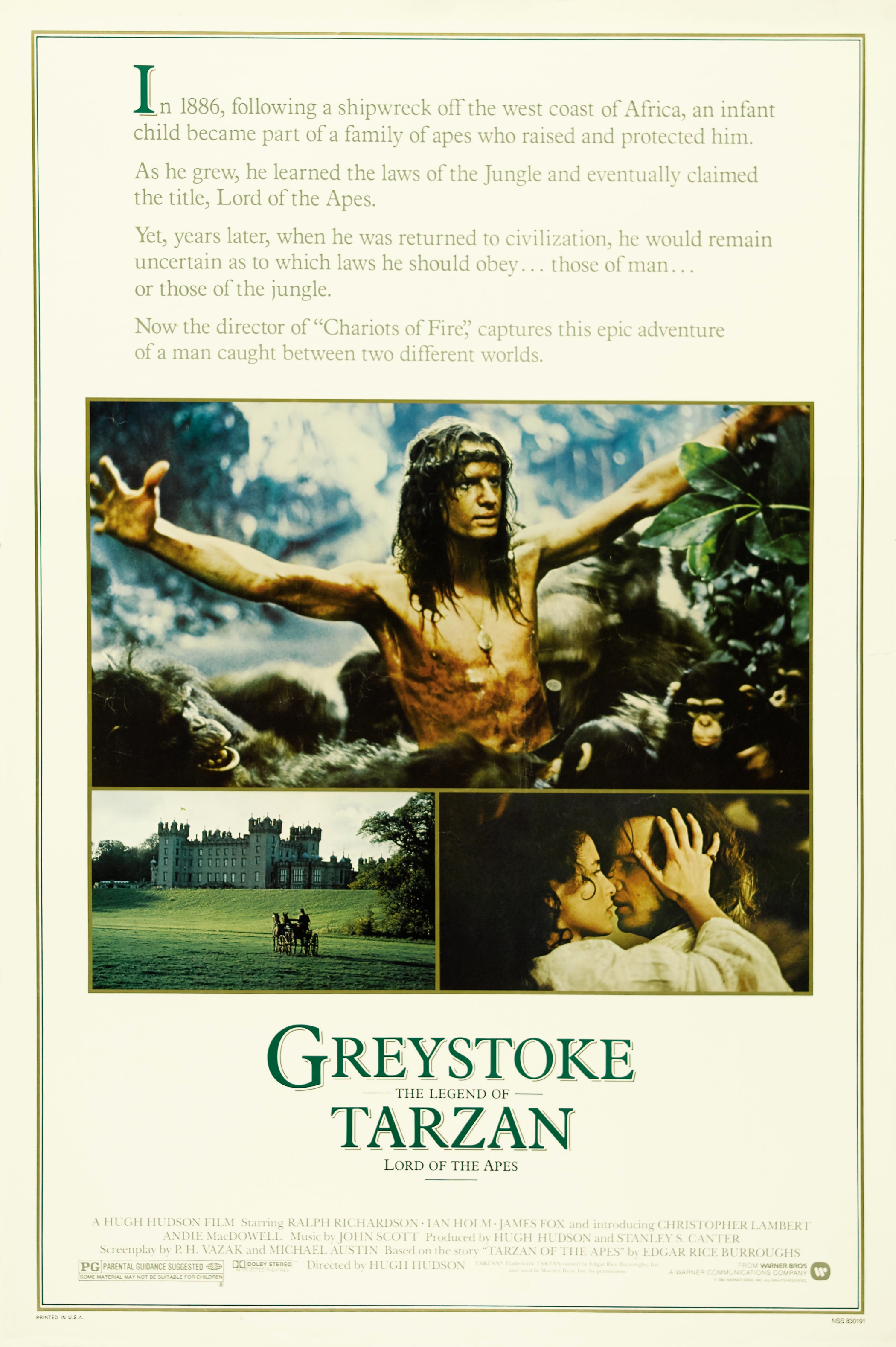 Greystoke: The Legend of Tarzan, Lord of the Apes (1984) - 16mm